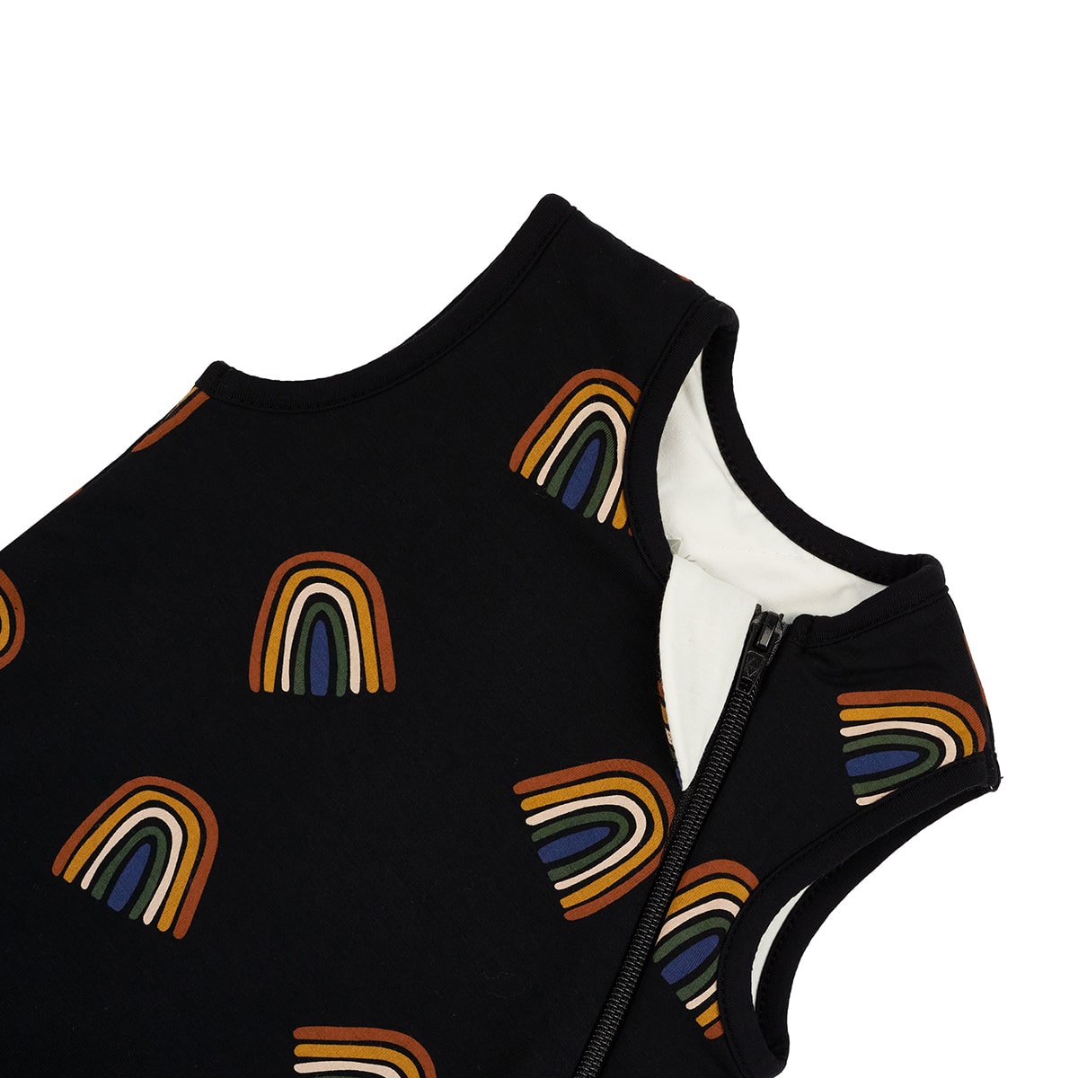 Kyte Baby 1.0 TOG Bamboo Sleep Bag | Rust Rainbow on Midnight