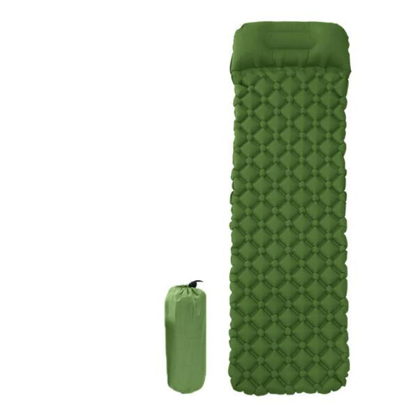 Inflatable Waterproof Camping Pad Green