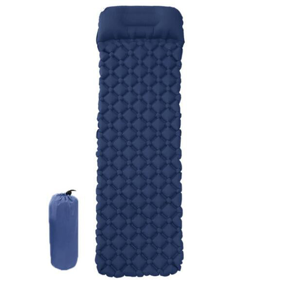 Inflatable Waterproof Camping Pad navy Blue