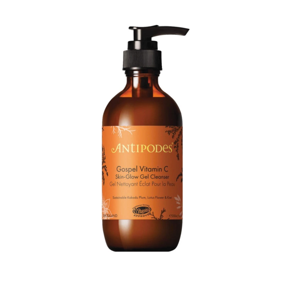 Antipodes Gospel Vitamin C Skin-Glow Gel Cleanser 200ml