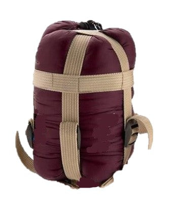 Envelope 3 Season Sleeping Bag Burgundy