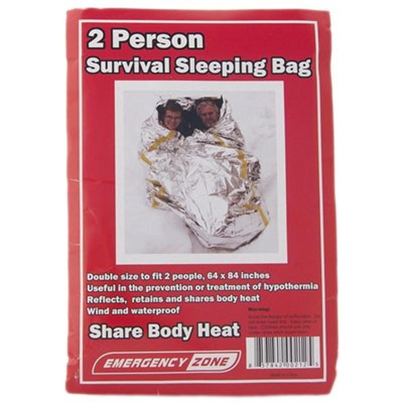 Emergency Zone 2 Person Survival Sleeping Bag-3 Pack