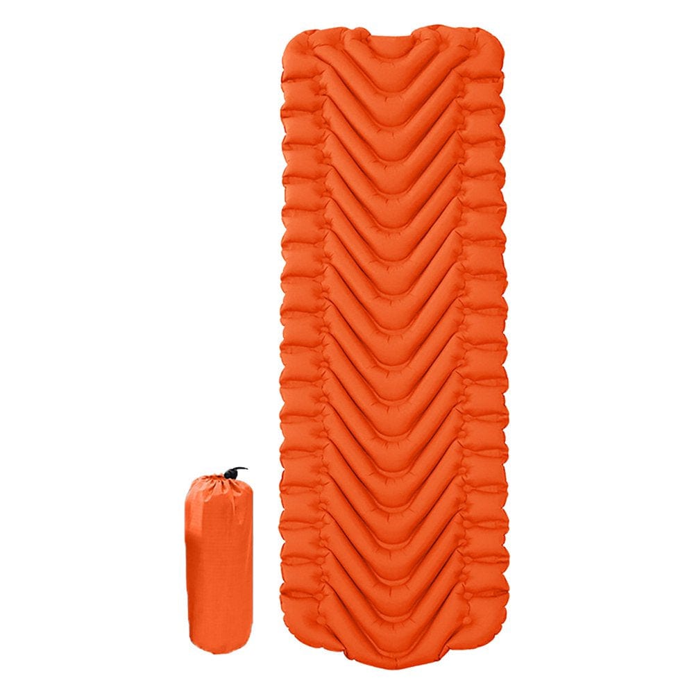Jpgif Ultra-Light Portable Moisture-Proof Pad Single Outdoor Inflatable Sleeping Pad