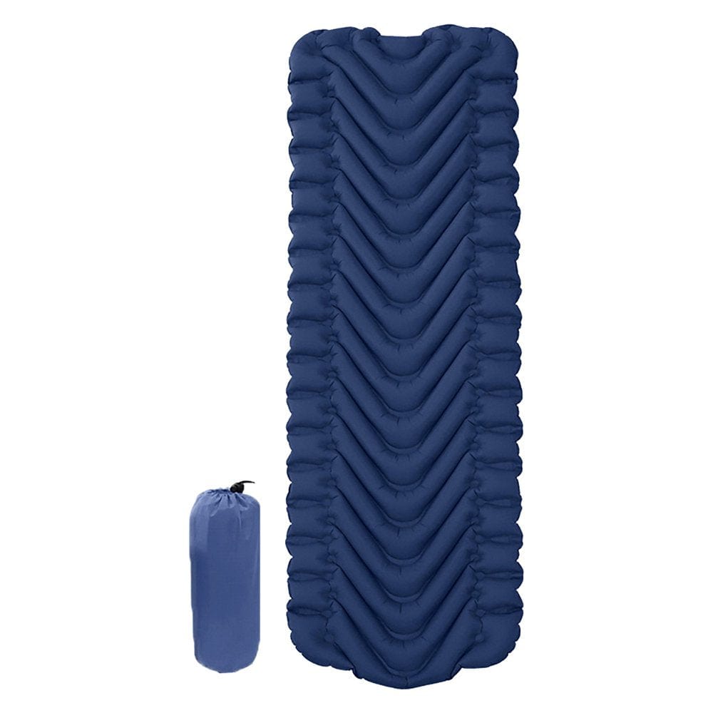 Jpgif Ultra-Light Portable Moisture-Proof Pad Single Outdoor Inflatable Sleeping Pad