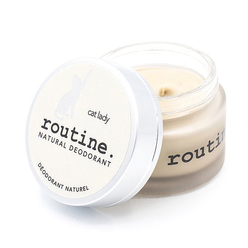 Routine Deodorant Natural Cream Deodorant Cat Lady